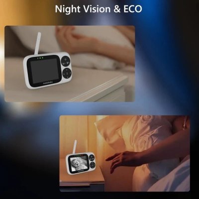 HELLOBABY ενδοεπικοινωνία μωρού HB2033 με...