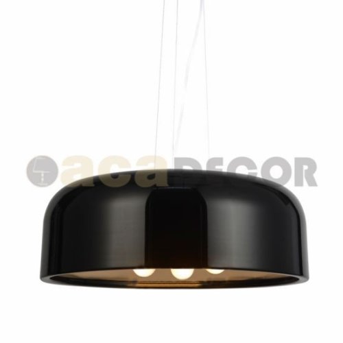 ΚΡΕΜΑΣΤΟ Φ/Σ 3XE27 ΜΕΤΑΛΛΙΚΟ ΜΑΥΡΟ Φ48cm SALON 2