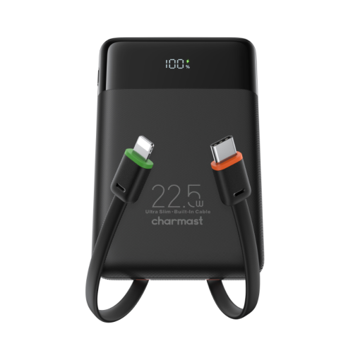 Charmast W1202 PD22.5W Power Bank 10000mAh Built-in 2...