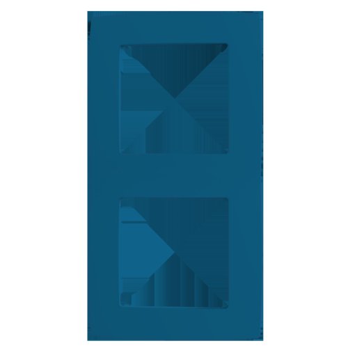 PRIME ΠΛΑΙΣΙΟ 2 ΘΕΣΕΩΝΓΑΛΑΖΙΟ IP20