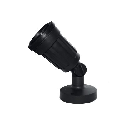PAR38 - ΣΠΟΤ ΤΟΙΧΟΥ PC ΜΑΥΡΟ ΣΥΜΒΑΤΙΚΟ 1xΕ27 IP54 80x100x220mm
