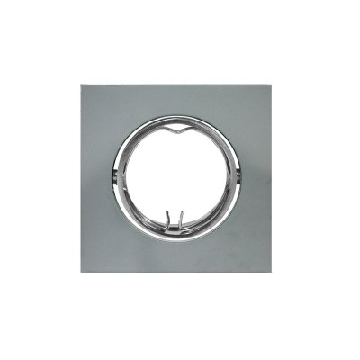 ΣΠΟΤ ΕΣΩΤΕΡΙΚΟΥ ΧΩΡΟΥ ΧΩΝΕΥΤΟ ΚΙΝΗΤΟ ΤΕΤΡΑΓΩΝΟ ΑΛΟΥΜΙΝΙΟ ΜΕΤΑΛΛΙΚΟ ΓΚΡΙ ΣΥΜΒΑΤΙΚΟ 1xGU10 IP20 Φ83mm