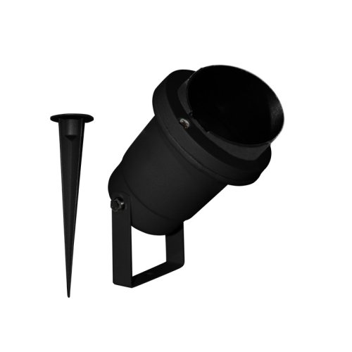 ΣΠΟΤ ΚΗΠΟΥ ΑΛΟΥΜΙΝΙΟ ΜΑΥΡΟ ΣΥΜΒΑΤΙΚΟ 1xGU10 IP65 Φ92x349mm