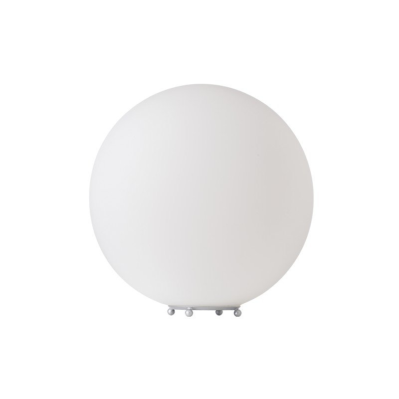 ΕΠΙΔΑΠΕΔΙΟ Φ/Σ 1ΧΕ27 ΛΕΥΚΟ ΓΥΑΛΙ+ΠΛΑΣΤΙΚΟ Φ35ΧΗ35CM LUNA