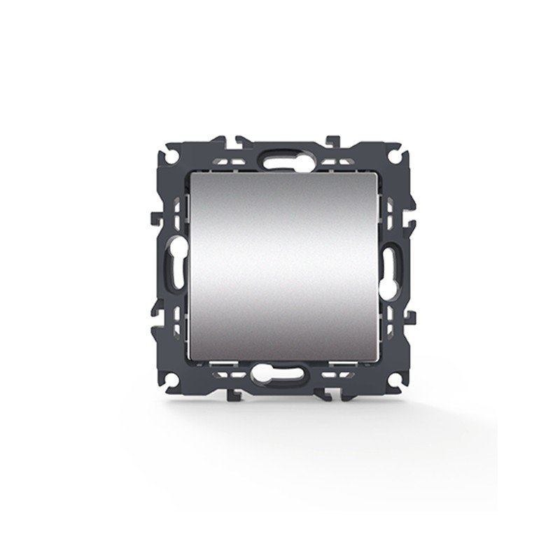 PRIME ΔΙΑΚΟΠΤΗΣ ΑΠΛΟΣ ΜΕ ΚΛΙΠ ΠΛΑΣΤΙΚΟΣ ΜΑΤ ΑΛΟΥΜΙΝΙΟ 1P 250VAC 10AX IP20