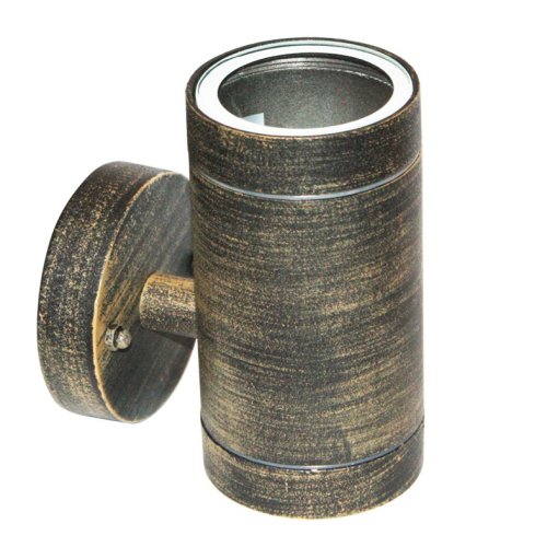 ΣΠΟΤ ΤΟΙΧΟΥ ΑΛΟΥΜΙΝΙΟ ΣΚΟΥΡΙΑ ΣΥΜΒΑΤΙΚΟ 1xGU10 IP54...