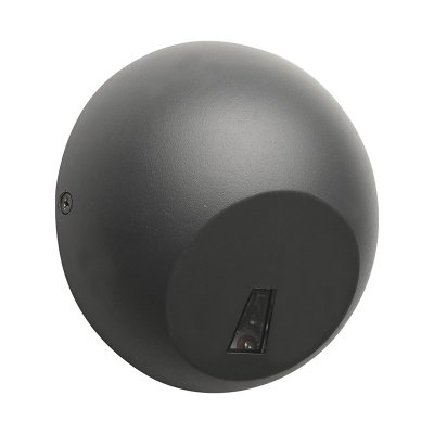 LED SMD WALL LUMINAIRE 4W 30LM 18° 230V AC 3.000K DARK GREY CRI80 IP65 30.000HRS