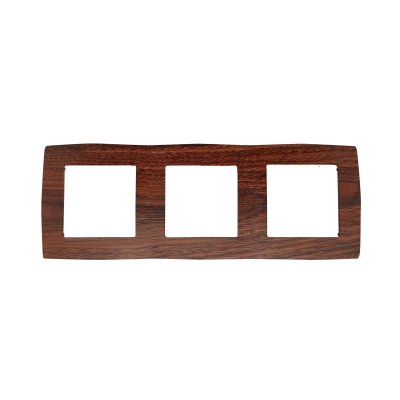 PRIME ΠΛΑΙΣΙΟ 3 ΘΕΣΕΩΝ ΧΡΩΜΑ ΞΥΛΟΥ IP20