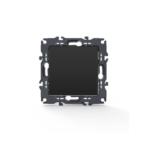 PRIME ΜΠΟΥΤΟΝ ΑΠΛΟ ΜΕ ΚΛΙΠ ΠΛΑΣΤΙΚΟ MAT ΑΝΘΡΑΚΙ 1P 10A...