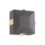 LED SMD WALL LUMINAIRE 8W 450LM 110° 230V AC 3.000K DARK GREY CRI80 IP54 30.000HRS