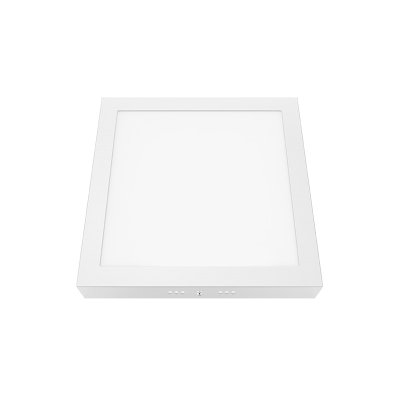 LED SLIM PANEL WHITE SQUARE CEIL.18W 6500K 1750LM 208mm 230V AC Ra80
