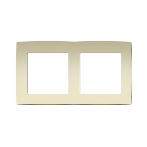 PRIME ΠΛΑΙΣΙΟ 2 ΘΕΣΕΩΝ ΙΒΟΥΑΡ IP20