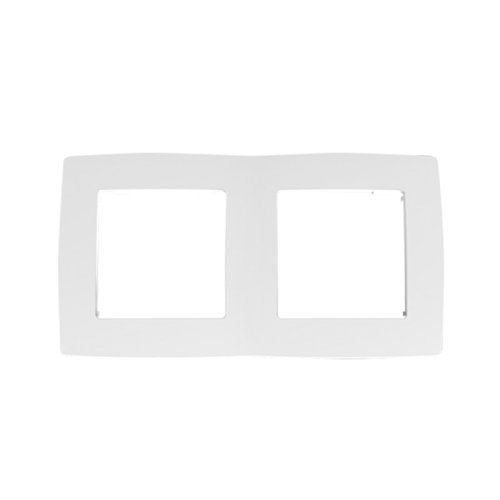 PRIME ΠΛΑΙΣΙΟ 2 ΘΕΣΕΩΝ ΛΕΥΚΟ IP20