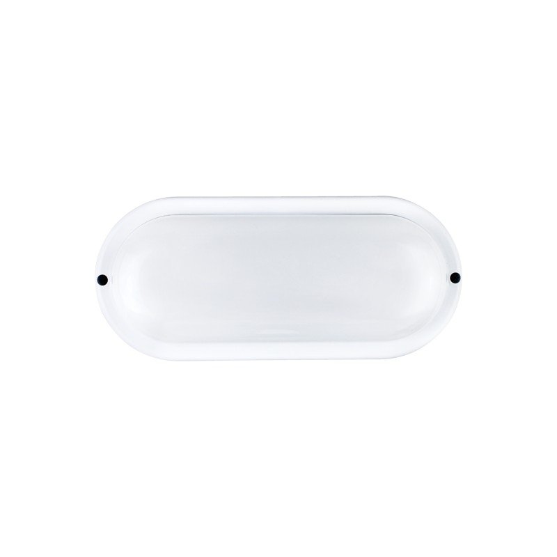 LED PC WHITE WALL LUMINAIRE 230V AC IP65 20W 1800lm 6000K 110° Ra80
