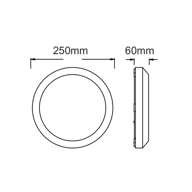 ΑΠΛΙΚΑ ΕΠΙΤΟΙΧΗ PC 230V IP65 13W 3.000K...