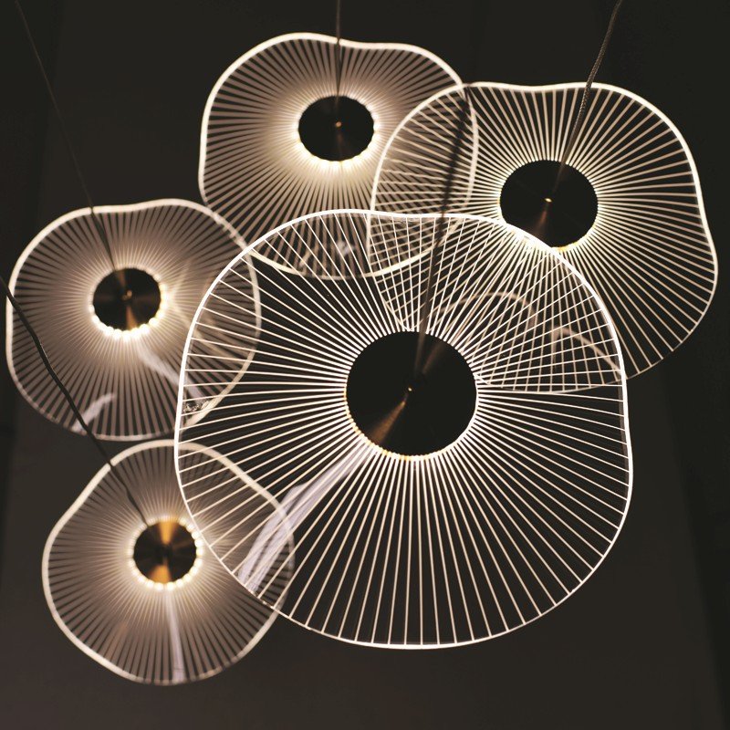 ΚΡΕΜΑΣΤΟ Φ/Σ LED 25W 3000K 1750LM NINFEA...