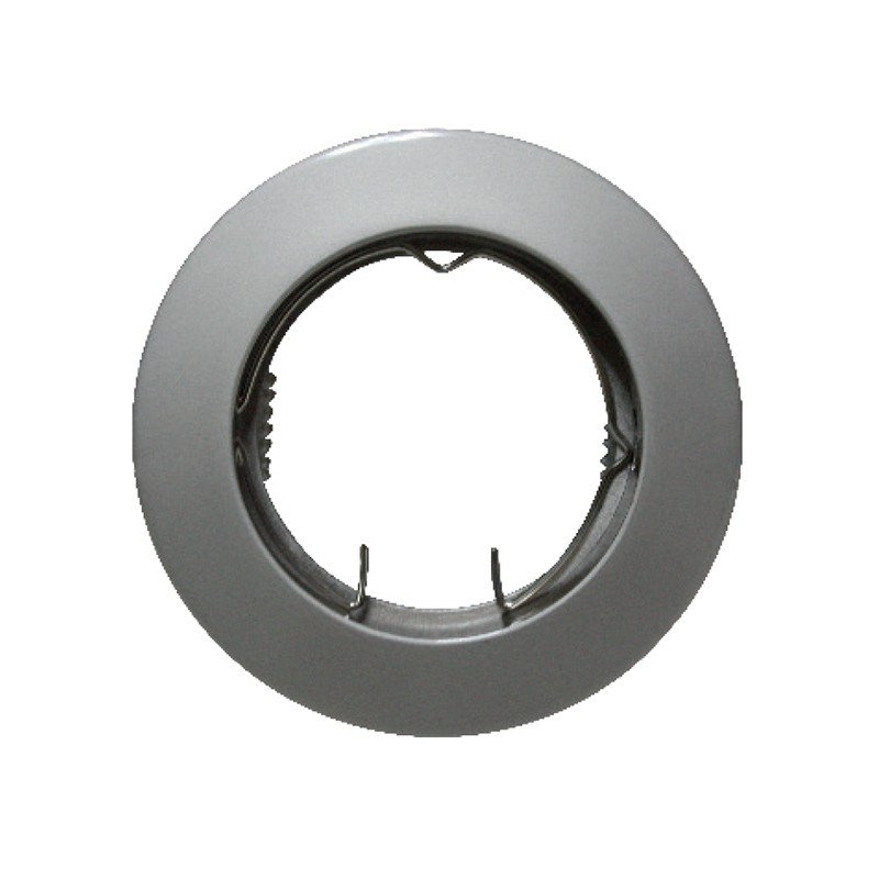 ΣΠΟΤ ΧΩΝΕΥΤΟ ΣΤΡΟΓΓΥΛΟ ΝΙΚΕΛ ΠΕΡΛΕ ΣΥΜΒΑΤΙΚΟ 1xGU10 IP20 Φ75mm