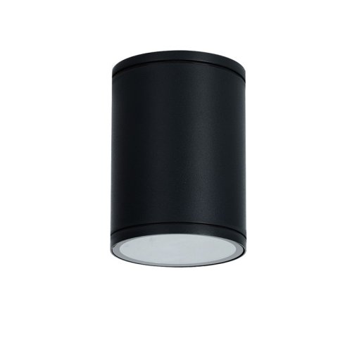 E27 PAR30 ROUND CEILING LUMINAIRE 230V AC SAND BLACK IP65...