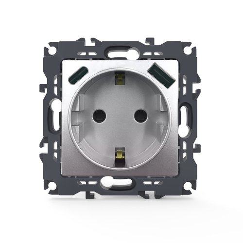 PRIME ΠΡΙΖΑ ΣΟΥΚΟ ΑΣΦΑΛΕΙΑΣ ΑΛΟΥΜΙΝΙΟ 1X2P+E 16A 250VAC...