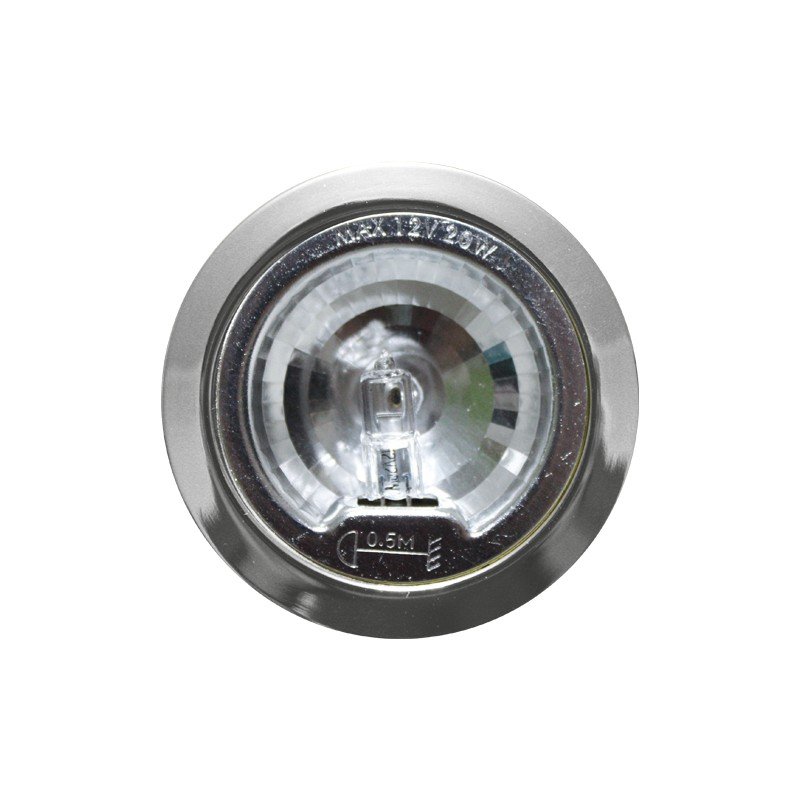 ΣΠΟΤ ΕΠΙΠΛΟΥ ΧΩΝΕΥΤΟ ΣΤΡΟΓΓΥΛΟ ΑΣΤΑΛΙ ΝΙΚΕΛ ΣΥΜΒΑΤΙΚΟ 1xG4 IP20 Φ72x15mm