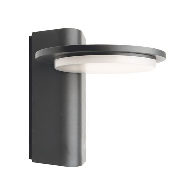 LED SMD WALL LUMINAIRE 13W 780LM 145° 230V AC 3.000K DARK GREY CRI80 IP65 30.000HRS