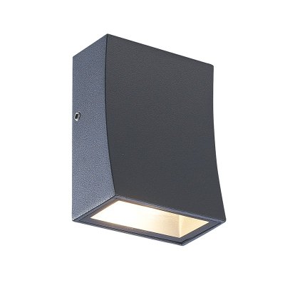 LED HP WALL LUMINAIRE 3W 110LM 89° 230V AC 3.000K DARK GREY CRI80 IP65 30.000HRS