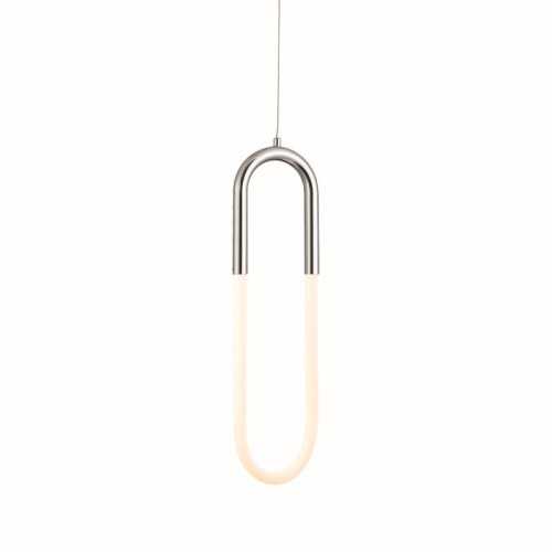 NETTO ΦΩΤΙΣΤΙΚΟ ΚΡΕΜΑΣΤΟ ΧΡΩΜΙΟ ΜΕΤΑΛΛΙΚΟ LED 8W 3000K...