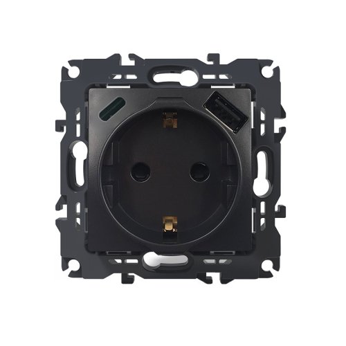 PRIME ΠΡΙΖΑ ΣΟΥΚΟ ΑΣΦΑΛΕΙΑΣ ΑΝΘΡΑΚΙ 1X2P+E 16A 250VAC...