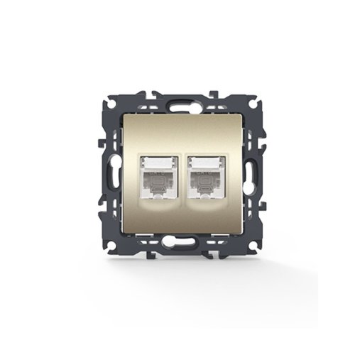 PRIME ΠΡΙΖΑ ΔΙΚΤΥΟΥ MAT ΣΑΜΠΑΝΙΖΕ ΜΕ ΒΥΣΜΑ 2XRJ45 CAT6...