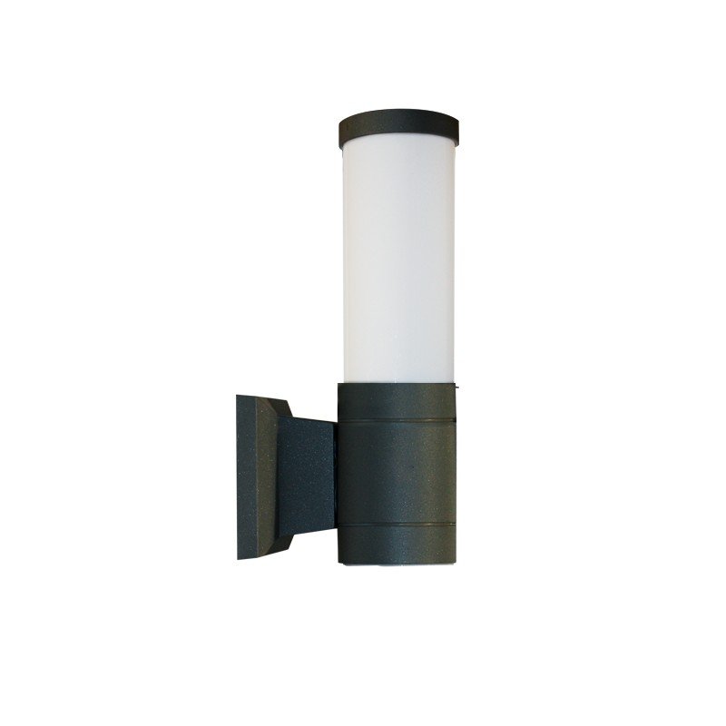 ΑΠΛΙΚΑ No7262 ΑΛΟΥΜΙΝ.ΜΟΝΗ Ε27 ΓΚΡΙ RaL7016M