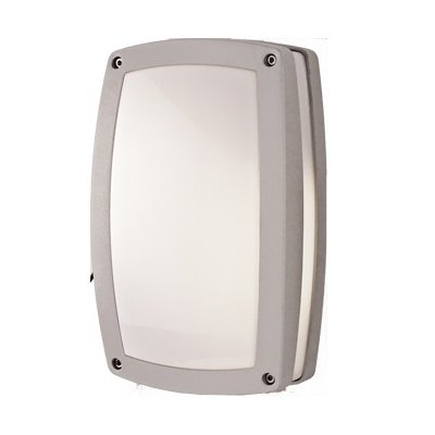 CUBE II - ΑΠΛΙΚΑ ΕΞΩΤΕΡΙΚΟΥ ΧΩΡΟΥ ΑΛΟΥΜΙΝΙΟ ΓΚΡΙ ΣΥΜΒΑΤΙΚΟ 2xE27 IP54 290x87x180mm