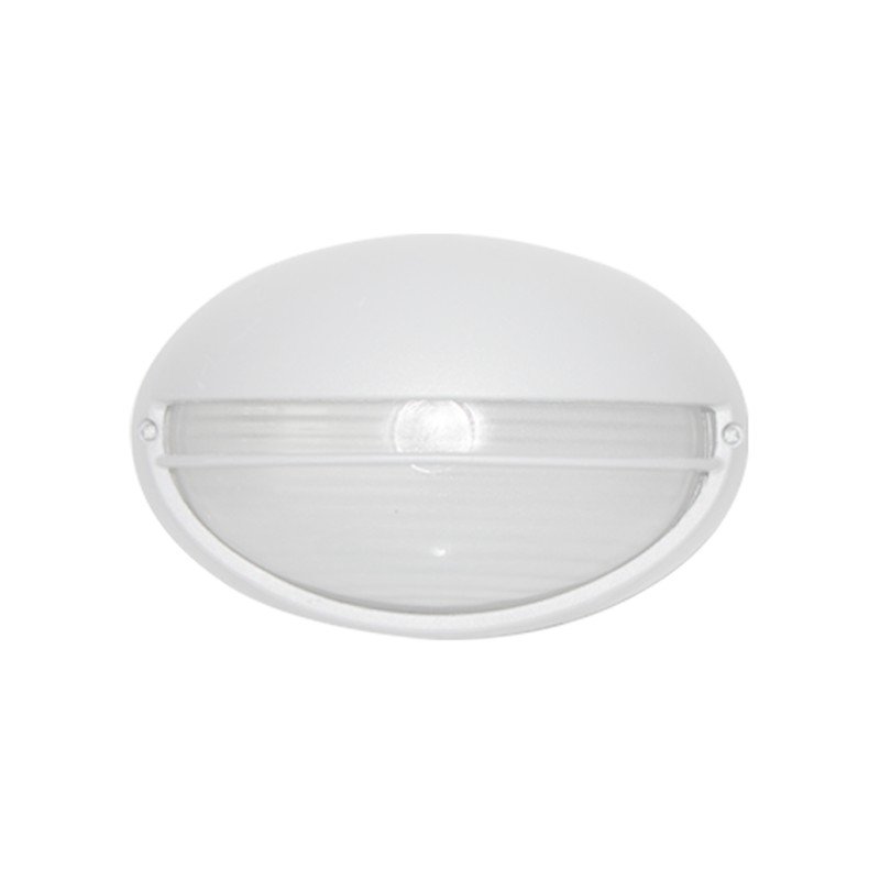 ΑΠΛΙΚΑ ΟΒΑΛ 21,5cm ΜΕ ΚΑΛΥΜΜΑ ΛΕΥΚΗ RaL C3619M