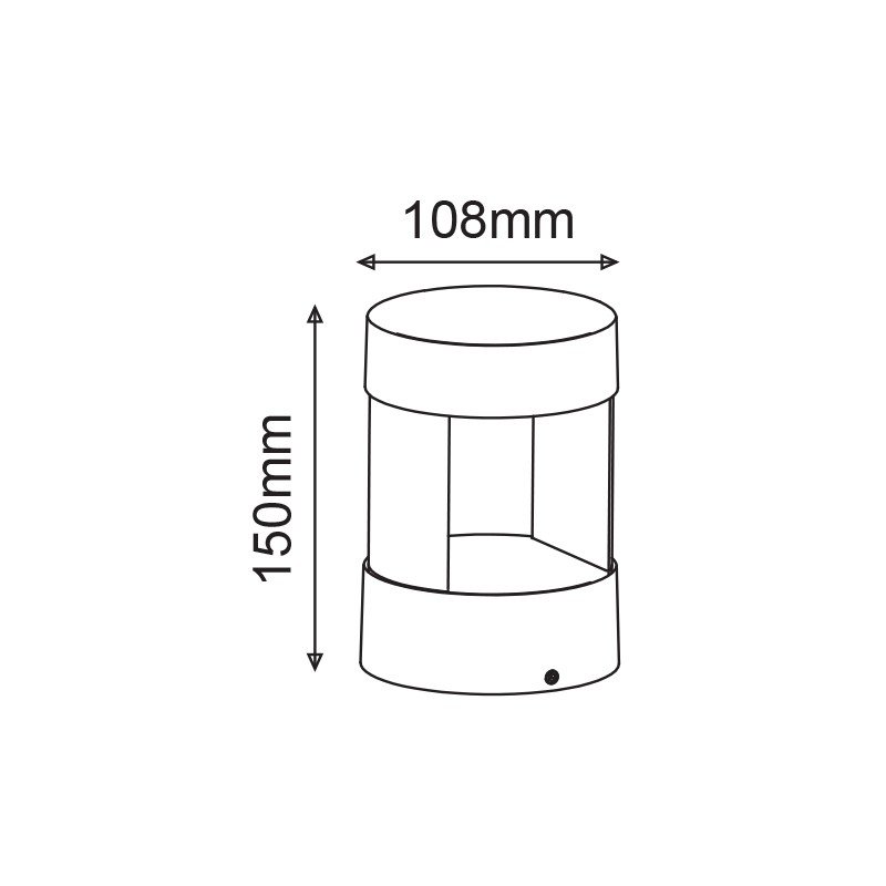 LED COB WALL LUMINAIRE 9W 200LM 79° 230V AC...