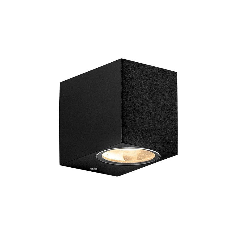 ΣΠΟΤ ΟΡΟΦΗΣ ΑΡΧΙΤΕΚΤΟΝΙΚΟΥ ΦΩΤΙΣΜΟΥ ΜΑΥΡΟ ΣΥΜΒΑΤΙΚΟ 1xGU10 &amp LED 3W IP65 58x81x92mm