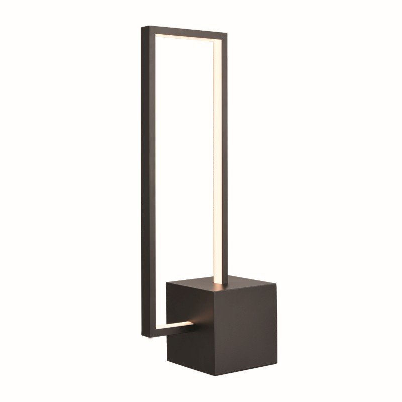 NETTO ΦΩΤΙΣΤΙΚΟ ΕΠΙΔΑΠΕΔΙΟ ΜΑΥΡΟ ΜΑΤ ΑΛΌΥΜΙΝΙΟ ΣΥΜΒΑΤΙΚΗ LED 12W 3000K 980Lm IP20 180Χ455mm