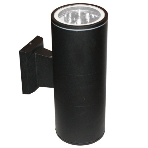 ΣΠΟΤ ΤΟΙΧΟΥ 2 ΔΕΣΜΕΩΝ ΑΛΟΥΜΙΝΙΟ ΜΑΥΡΟ ΣΥΜΒΑΤΙΚΟ 1xE27...