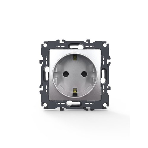 PRIME ΠΡΙΖΑ ΣΟΥΚΟ ΑΣΦΑΛΕΙΑΣ ΜΑΤ ΑΛΟΥΜΙΝΙΟ 2P+E 16A 250VAC...