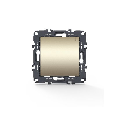 PRIME ΠΡΙΖΑ ΣΟΥΚΟ ΚΑΠΑΚΙ ΑΣΦΑΛΕΙΑΣ MAT ΣΑΜΠΑΝΙΖ 2P+E 16A 250VAC IP20