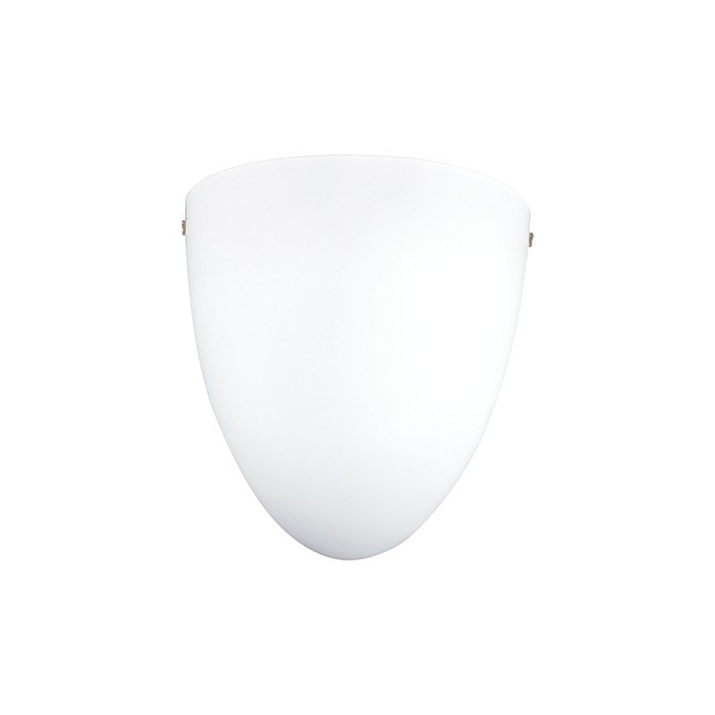 TURTLE-ΦΩΤΙΣΤΙΚΟ ΕΠΙΤΟΙΧΟ ΛΕΥΚΟ ΓΥΑΛΙΝΟ ΣΥΜΒΑΤΙΚΟ 1XE27 IP20 11X21XH20cm