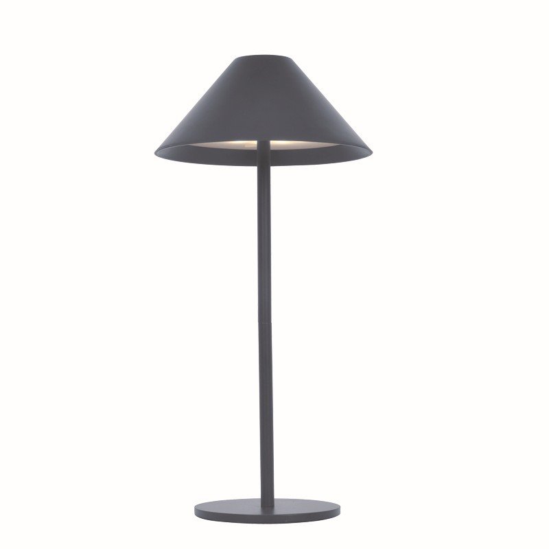 LED SMD TABLE BATTERY LUMINAIRE 3W 140LM 3.000K DARK GREY 270° CRI80 IP54