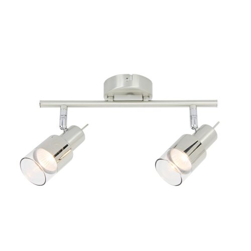 NETTO ΦΩΤΙΣΤΙΚΟ ΟΡΟΦΗΣ ΧΡΩΜΙΟ ΜΕΤΑΛΛΙΚΟ ΣΥΜΒΑΤΙΚΟ 2ΧGU10...