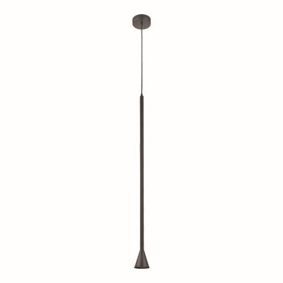 ΚΡΕΜΑΣΤΟ Φ/Σ 1ΧGU10 CLOUZOT ΜΑΥΡΟ ΜΕΤ/ΚΟ IP20 D7,5XD10XH190CM