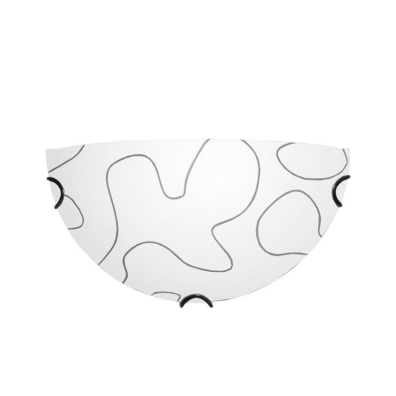 NETTO ΦΩΤΙΣΤΙΚΟ ΕΠΙΤΟΙΧΟ ΛΕΥΚΟ ΜΕΤΑΛΛΙΚΟ ΣΥΜΒΑΤΙΚΟ 1ΧΕ27 IP20 300Χ150mm