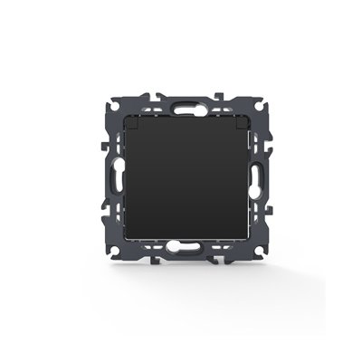 PRIME ΠΡΙΖΑ ΣΟΥΚΟ ΚΑΠΑΚΙ ΑΣΦΑΛΕΙΑΣ MAT ΑΝΘΡΑΚΙ 2P+E 16A 250VAC IP20