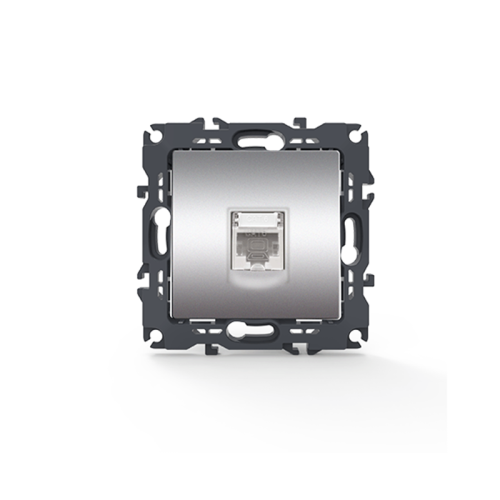 PRIME ΠΡΙΖΑ ΔΙΚΤΥΟΥ MAT ΑΛΟΥΜΙΝΙΟ ΜΕ ΒΥΣΜΑ 1XRJ45 CAT6... 2