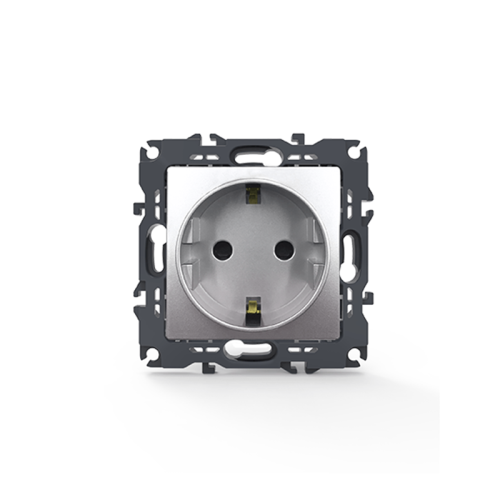 PRIME ΠΡΙΖΑ ΣΟΥΚΟ ΑΣΦΑΛΕΙΑΣ ΜΑΤ ΑΛΟΥΜΙΝΙΟ 2P+E 16A 250VAC... 2