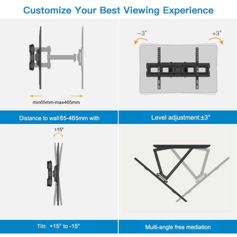 AX TITAN PLUS 32"-70" - ΒΑΣΗ TV ΜΕ ΔΙΠΛΟ...
