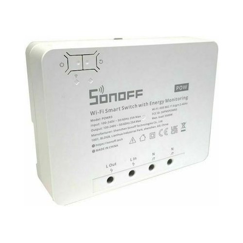 Sonoff Smart Switch POW (R3) ή POWR3