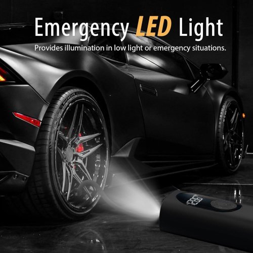 Tccbac Cordless Air Pumb - Φορητή Ψηφιακή... 2