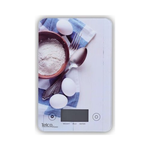 Telco CFC2021 Ψηφιακή Ζυγαριά Κουζίνας 1gr/5kg Πολύχρωμη